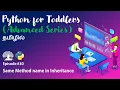 Learn Python programming in TAMIL Same Method Name in Inheritance Tamil
