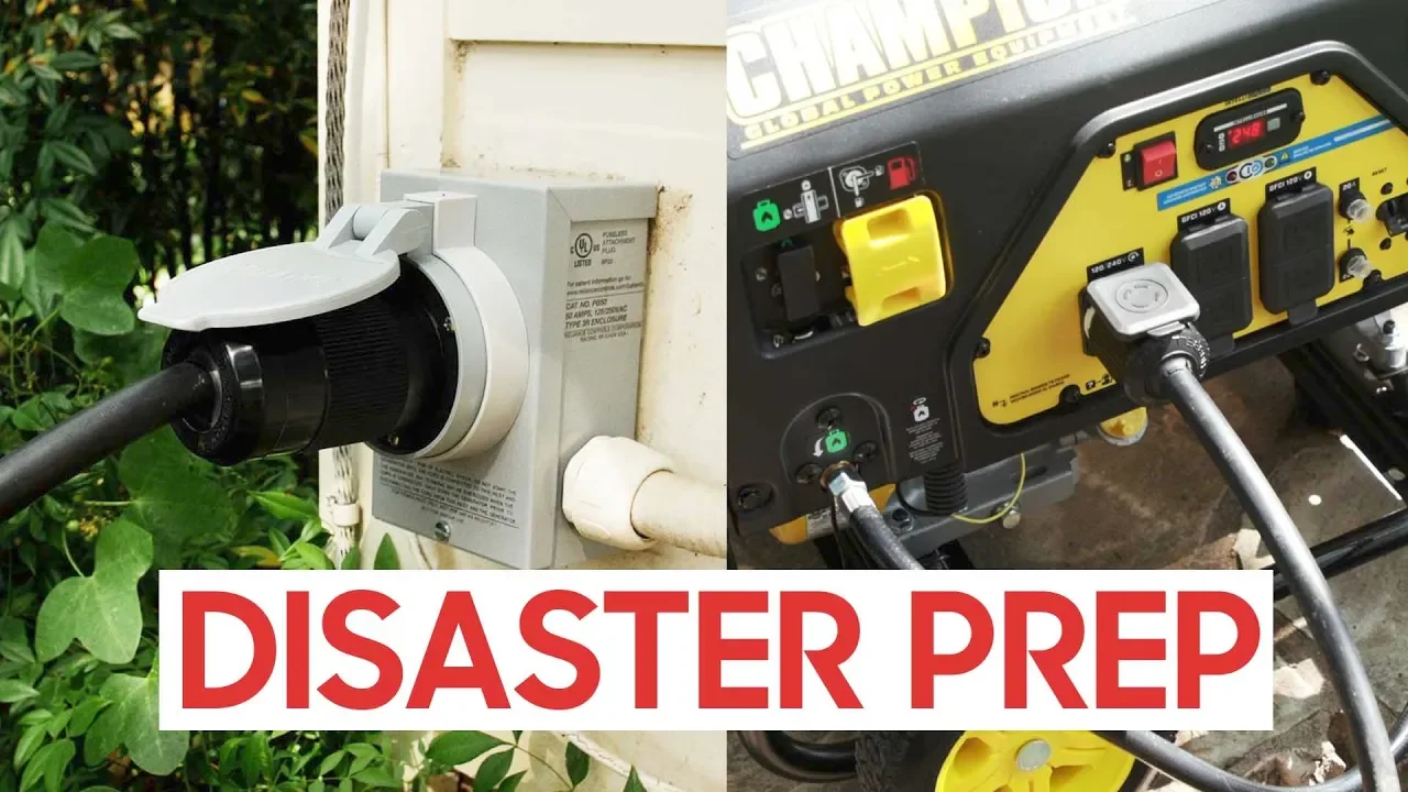 Power your HOUSE with a Portable Generator