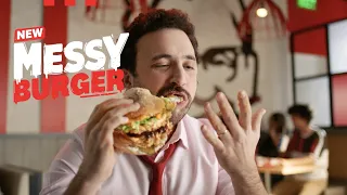 The New Messy Burger From KFC 
