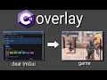 Overlay in C With ImGui under 10 minutes Tutorial