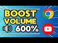 VOLUME BOOSTER Extension for Chrome
