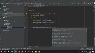 Android Course How to make a Spinner DropDown Menu in Android Studio