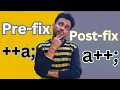 prefix and postfix Difference between prefix and postfix in java what is a prefix