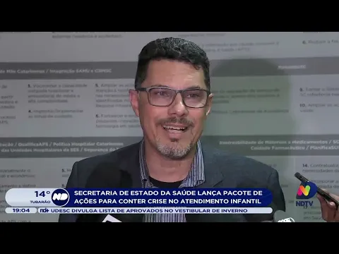 Secretaria de Estado da Saúde lança ações para conter crise no atendimento infantil