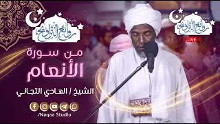 قراءة حدرية خاشعة ما تيسر من الأنعام 🌙 | روائع التراويح🎙️مع الشيخ الهادي التجاني الزين