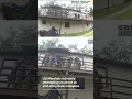 US Marshals fall while attempting an arrest as 2nd-story deck collapses