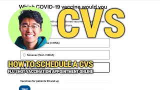 How To Schedule a CVS Flu Shot Vaccination Appointment Online Step-By-Step Guide