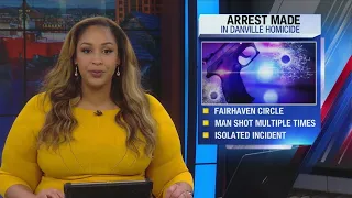 Danville police arrest murder suspect on-scene after shooting
