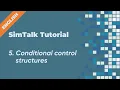SimTalk Tutorial English - 5 Conditional control structures