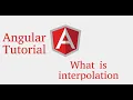 Angular 9 tutorial in Hindi What is interpolation