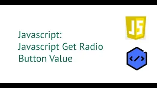 Javascript Get Radio Button Value - mytechlearns 2020 with source code