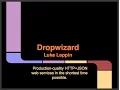 April Meetup - Building Light Deployment Free JSON API s with Dropwizard