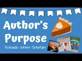 Author s Purpose with PIE