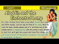 Learn English by story level 1 | Aladdin and the Enchanted Lamp | Fantasy \u0026 Horror