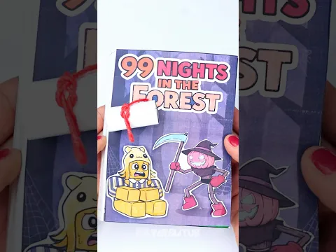 PUZZLE TIC-TAC-TOE EN PAPEL | 99 NOCHES EN EL BOSQUE π²
