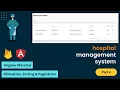 Hospital Management System using angular and firebase Angular Material Firebase CRUD Part 4