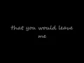 Steve Vaus - Everybody told me