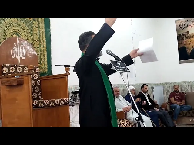 ⁣الرادود الحسيني سيد بهاء الحلو || نعي الأمام الصادق ع