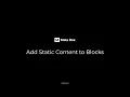 Add Static Content to Gutenberg Blocks Meta Box Update