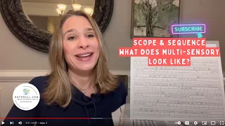 Scope Sequence Should I Use One What Does Multi-Sensory Look Like Orton Gillingham Coaching