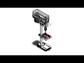 Drill Press SolidWorks Tutorial Part 1 Base Bar Column Lock Bracket