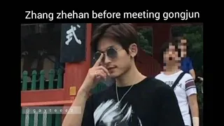 𝐙𝐡𝐚𝐧𝐠 𝐳𝐡𝐞𝐡𝐚𝐧 𝐛𝐞𝐟𝐨𝐫𝐞 𝐚𝐧𝐝 𝐚𝐟𝐭𝐞𝐫 𝐦𝐞𝐞𝐭𝐢𝐧𝐠 𝐆𝐨𝐧𝐠𝐣𝐮𝐧 