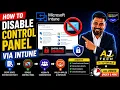 How to Disable Control Panel via Intune Step-by-Step Tutorial