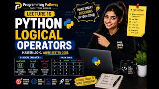 Python Course 2026 Lecture 10 Logical Operators