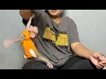 Download Lagu Impatient Baby Doh Climb Follow Mom Like Spider To Grab Bottle Milk