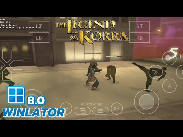 Winlator v8 (Afei) - Gameplay The Legend Of Korra (Windows) On Android