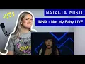Download Lagu Voice Teacher Reacts to INNA - Not My Baby live @ Untold OverNight