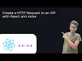 Create a http request to an API with React with Axios TechHarvesting