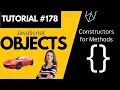 Constructors for Methods in JavaScript Web Development Tutorial