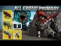 Every Exotic Primary Vs Chimera - Warlord s Ruin Dungeon Destiny 2