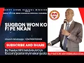 SUGBON WON KO FI WE NKAN BY PASTOR NIYI MAKANJUOLA BABA GBONGAN