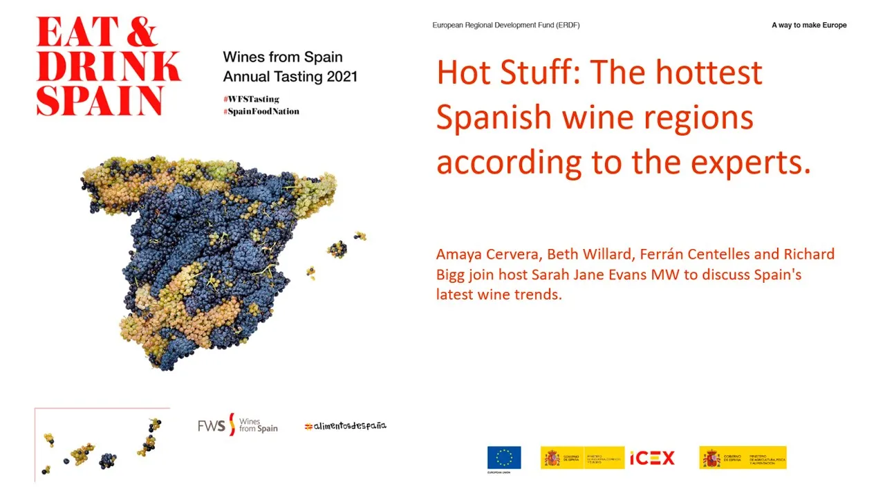 WFS Annual Tasting 2021 - Hot Stuff! The hottest Spanish wine regions according to the experts