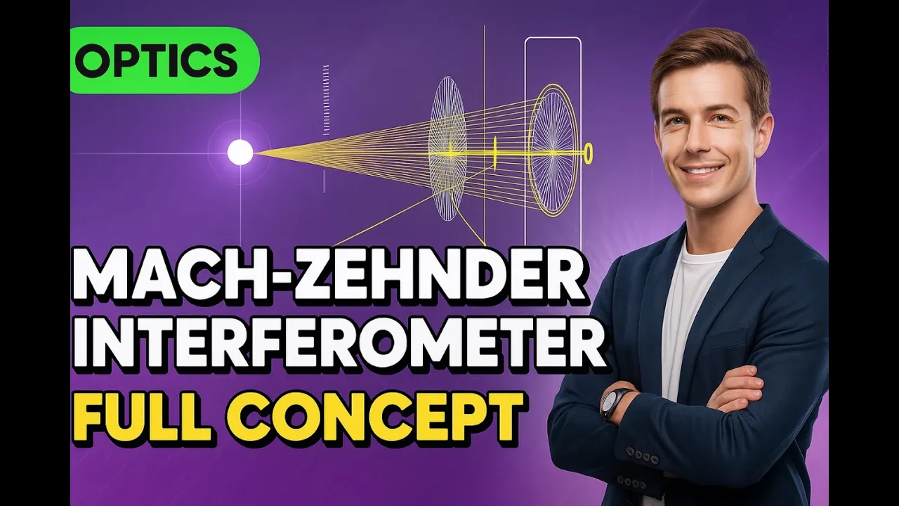 Mach Zehnder Interferometer || Full concept ||one shot  || Engineering Physics
