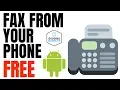 How to Send Free Faxes From Your Phone - EasyFax App Tutorial and Review