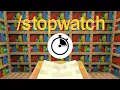 Redstone Commands Episode 83 - Stopwatch Java Edition 1 21 11