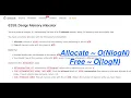 HARDER Version Design Memory Allocator Weekly Contest 323