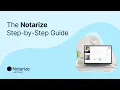 Notarize Documents Online in Minutes Notarize Step-by-Step Guide