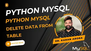 How To Delete Data from MySQL Database using Python - SQL DELETE Statements to Remove Records