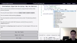 Freecodecamp Intermediate Algorithm Map the Debris