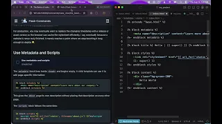 Flask Commands Part 23f Use Metadata and Scripts version 04x