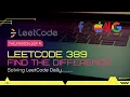 Solving Find The Difference 389 Only Solution