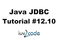 Java JDBC Tutorial - Part 12 10 Connect Java Swing GUI to MySQL