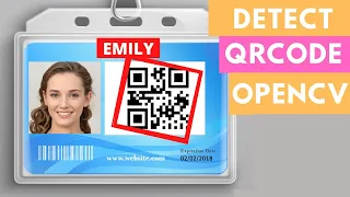 How to Detect QRCode and BarCode using OpenCV in Python Project