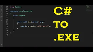 creating exe file with C code