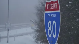 Road closures up I-80 due to snow road conditions
