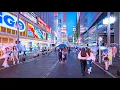 Download Lagu Downtown Tokyo, Japan - Rainy day to night walking tour | Summer 2025 • 4K HDR